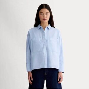 Everlane Chambray Blue Shirt